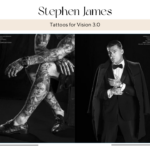 Stephen James Bares Tattoos for Vision 3.0 Cover Shoot